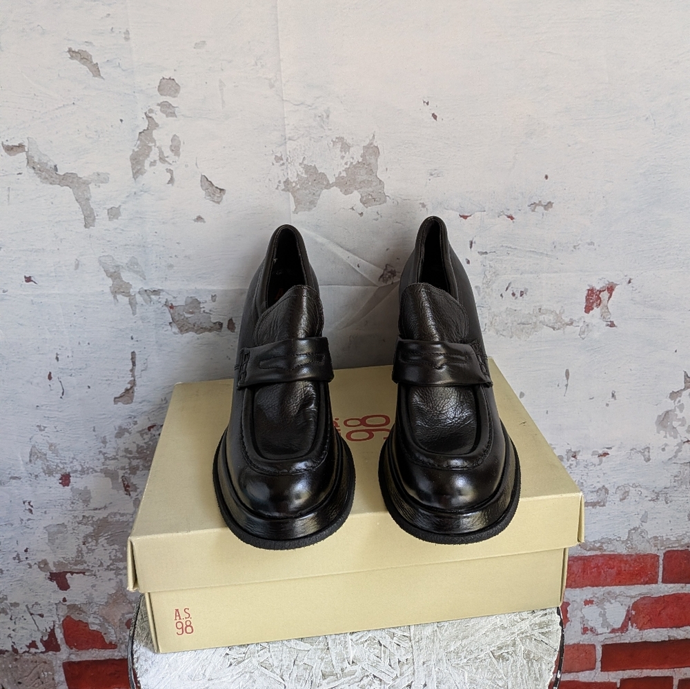 A.S.98 Platform Loafers NWT/Box - Picture 9 of 12